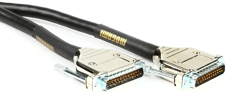 Mogami Gold DB25-DB25 8-channel Analog Interface Cable - 1.5'