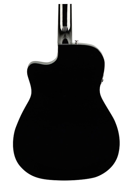 Fender CC-60SCE Concert Acoustic-Electric Guitar Black