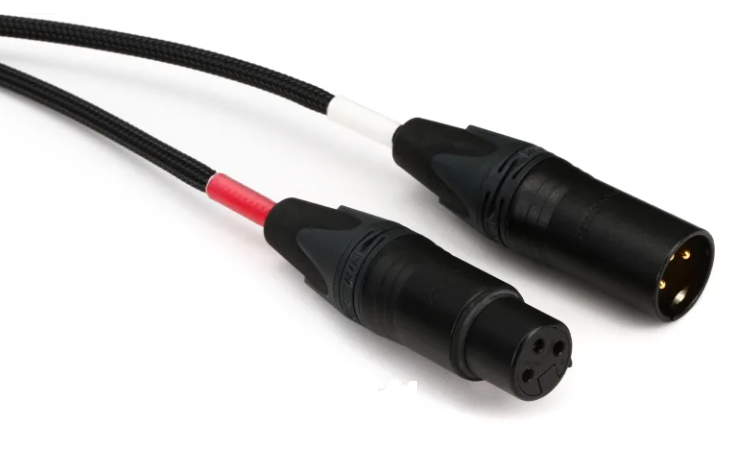 Mogami Gold Insert XLR Cable - 1/4-inch TRS Male to XLR Male/Female - 12 foot