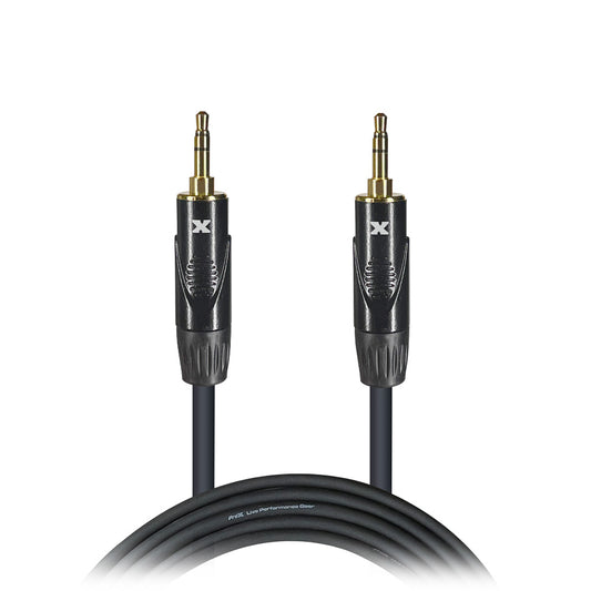 ProX Balanced TRS-M Aux Mini 1/8" to TRS-M Mini 1/8" Aux Cable 5FT