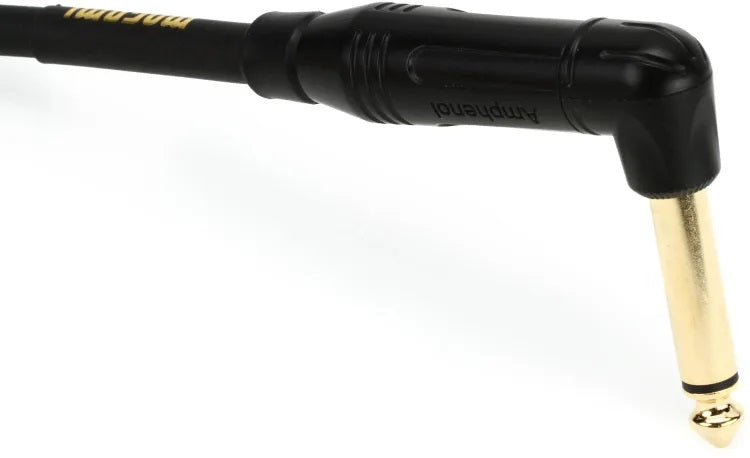 Mogami Gold Instrument 1.5RR Right Angle to Right Angle Pedal Cable - 1.5 foot