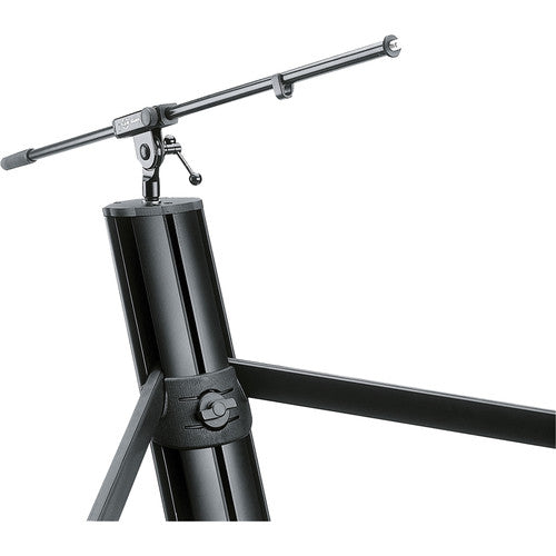 K&M 18860 Spider-Pro Double-Tier Keyboard Stand Silver
