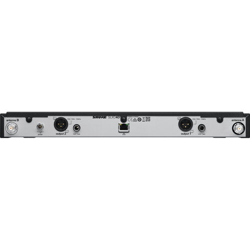 Shure SLXD14D Dual-Channel Digital Wireless Bodypack System with No Mics